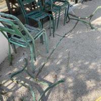 Chaises et banc mme lafont